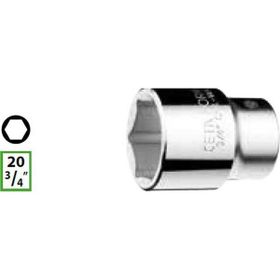 Ceta Form C32-H19 3-4 inç 6 Köşe 19 mm Lokma Anahtar
