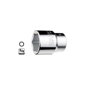 Ceta Form C32-H22 3-4 inç 6 Köşe 22 mm Lokma Anahtar