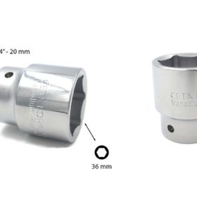 Ceta Form C32-H36 36 mm 6 Köşe Lokma Anahtar