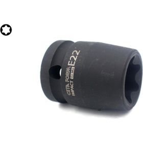 Ceta Form C66-E22 1/2 inç E22 Dış Torx Havalı Lokma Anahtar
