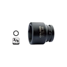 Ceta Form C72-H21 3-4 inç 6 Köşe Havalı 21 mm Lokma Anahtar