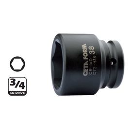 Ceta Form C72-H27 3-4 inç 6 Köşe Havalı 27 mm Lokma Anahtar