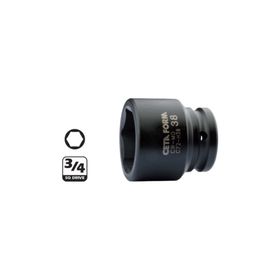 Ceta Form C72-H38 3-4 inç 6 Köşe Havalı 38 mm Lokma Anahtar