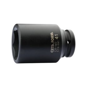 Ceta Form C74-H38 3-4 inç 6 Köşe Derin Havalı 38 mm Lokma Anahtar