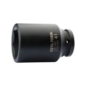 Ceta Form C74-H38 3-4 inç 6 Köşe Derin Havalı 38 mm Lokma Anahtar