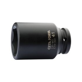 Ceta Form C74-H38 3-4 inç 6 Köşe Derin Havalı 38 mm Lokma Anahtar