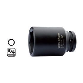 Ceta Form C74-H38 3-4 inç 6 Köşe Derin Havalı 38 mm Lokma Anahtar