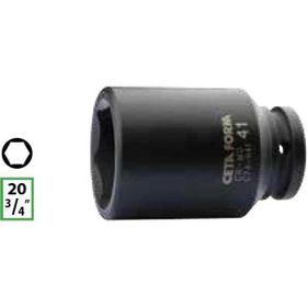 Ceta Form C74-H46 3-4 inç 6 Köşe Derin Havalı 46 mm Lokma Anahtar