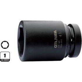 Ceta Form C84-H50 1 inç 6 Köşe Derin Havalı 50 mm Lokma Anahtar