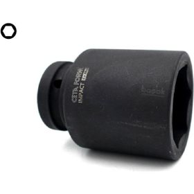 Ceta Form C84-H75 1 inç 6 Köşe Derin Havalı 75 mm Lokma Anahtar