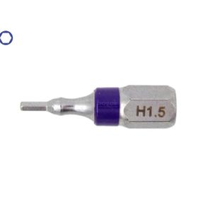 Ceta Form CB-1815 1-4 inç 1.5x25 mm 12'li Allen Bits Uç