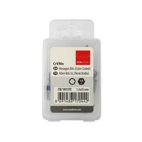 Ceta Form CB-1815 1-4 inç 1.5x25 mm 12'li Allen Bits Uç