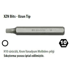 Ceta Form CB-3106G 10 Adet M6x 75 mm Uzun Tip H10 XZN Bits Uç