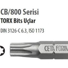 Ceta Form CB/804 T8x25 mm Torx Bits Uç