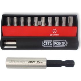 Ceta Form CB/ST113T 11 Parça Delikli TORX Bits Uç Takımı