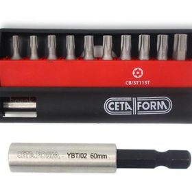 Ceta Form CB/ST113T 11 Parça Delikli TORX Bits Uç Takımı