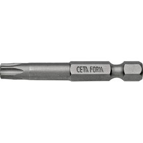 Ceta Form CB/ST113T Delikli Torx Bits Uç Takımı + 1/4'' 11 Parça Bits Tutucu