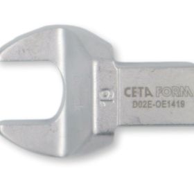 Ceta Form D02E-OE1419 14X18 mm 19 mm Açık Ağız Tork Anahtar Ucu