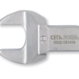 Ceta Form D02E-OE1419 14X18 mm 19 mm Açık Ağız Tork Anahtar Ucu