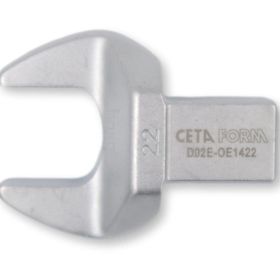 Ceta Form D02E-OE1422 22 mm Açık Ağız 14X18 mm Tork Anahtar Ucu