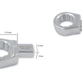 Ceta Form D02E-RE0919 19 mm Yıldız 9X12 mm Tork Anahtar Ucu