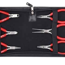 Ceta Form H30-W06 Deri Çantalı 6 Parça Basic Elektronikçi Pense Takımı