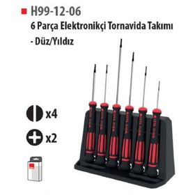 Ceta Form H99-12-06 6 Parça Elektronikçi Tornavida Takımı