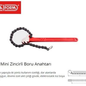 Ceta Form I12-40 4 inç 300 mm Mini Zincirli Boru Anahtarı