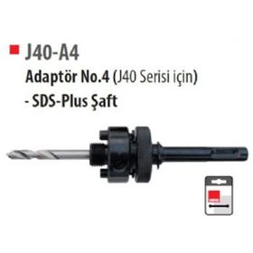 Ceta Form J40-A4 Adaptör No.4 J40 /30-152mm SDS-Plus Şaft