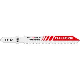 Ceta Form J40J-MB075 Normal Kesim 5'li Metal Dekupaj Testere Bıçağı