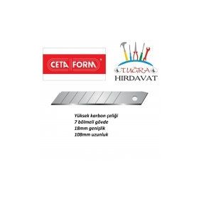 Ceta Form J45-R 10'lu 18 mm Maket Bıçağı Yedeği