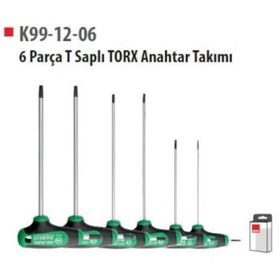 Ceta Form K99-12-06 6 Parça T Saplı Torx Anahtar Takımı