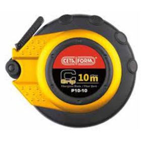 Ceta Form P10-10 10 mt x 15 mm C-Grip Fiberglas Şerit Arazi Metresi