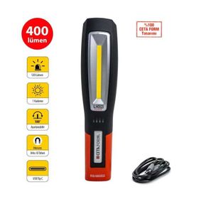 Ceta Form R10-MAX02 LU-Max 400 Lümen Şarjlı LED Çalışma Lambası
