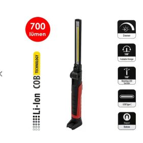 Ceta Form R10F-SLIM1 700 Lümen Slim Şarjlı Led Çalışma Lambası
