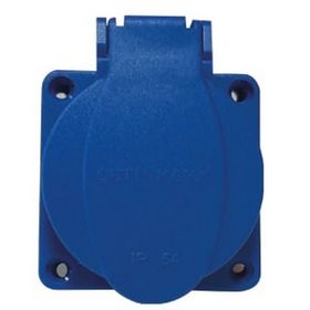 Çetinkaya ÇP 6901 1X16 16A Mavi Elektrik Panosu Pano Prizi