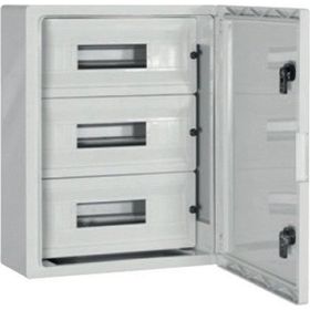 Çetinkaya ÇP5104 40X50X17,5 3X17 Otomatlı Abs Perdeli Opak Kapaklı Otomat Panosu