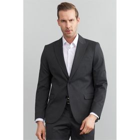 Çetinkaya Mentality 3118 Füme Yunter Loco Slim Fit Takım Elbise