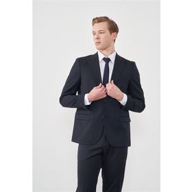 Çetinkaya Mentality 3118 Lacivert Yunter Loco Slim Fit Erkek Takım Elbise