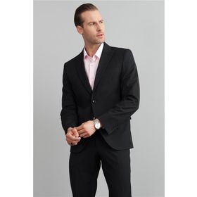 Çetinkaya Mentality 3118 Siyah Yunter Loco Slim Fit Erkek Takım Elbise