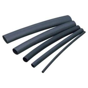 Çetsan 8 mm Isı ile Daralan Siyah Makaron