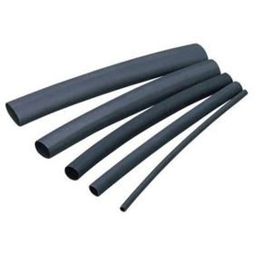 Çetsan 80 mm Isı ile Daralan Siyah Makaron