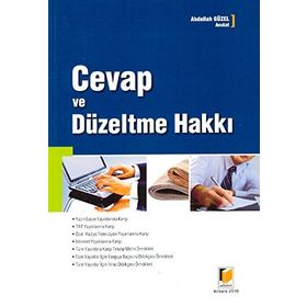 Cevap ve Düzeltme Hakkı - Abdullah Güzel