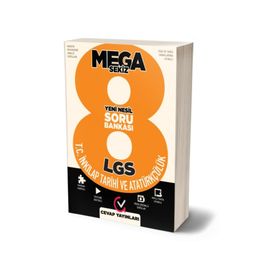 Cevap Yayınları 8. Sınıf Mega Yeni Nesil İnkılap Soru Bankası