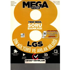 Cevap Yayınları Mega 8. Sınıf Lgs Din Kültürü Yeni Nesil Soru Bankası