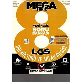 Cevap Yayınları Mega 8. Sınıf Lgs Din Kültürü Yeni Nesil Soru Bankası