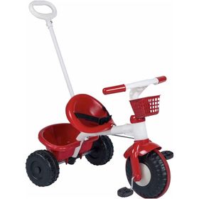 Çevik Ticaret Ebeveyn Kontrollü 3 Tekerlekli Kırmızı Çocuk Bisikleti