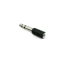 Çevirici Jak 3.5 mm Dişi-6.3 mm Erkek Stereo Jak Fiş Çevirici