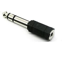 Çevirici Jak 3.5 mm Dişi-6.3 mm Erkek Stereo Jak Fiş Çevirici