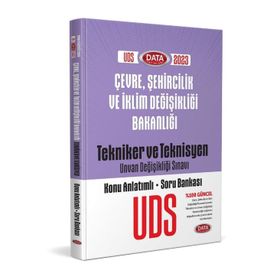 Çevre Şehircilik ve İklim Bak Tek ve Teknisyen Unvan Değişikliği Sınavı Konu Anlatımı Soru Bankası - Data Yayınları